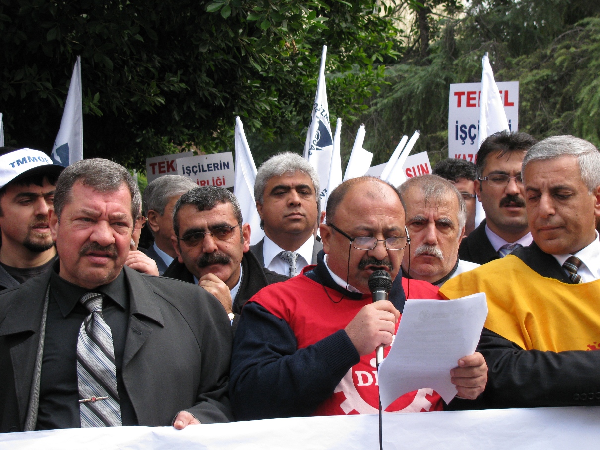 TEKEL İŞÇİLERİ İLE DAYANIŞMA EYLEMİ