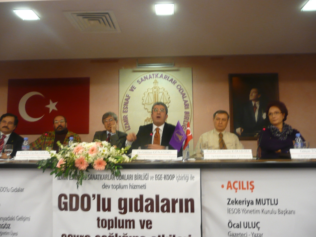 PANEL: "GDO’LU GIDALARIN TOPLUM VE ÇEVRE SAĞLIĞINA ETKİLERİ"
