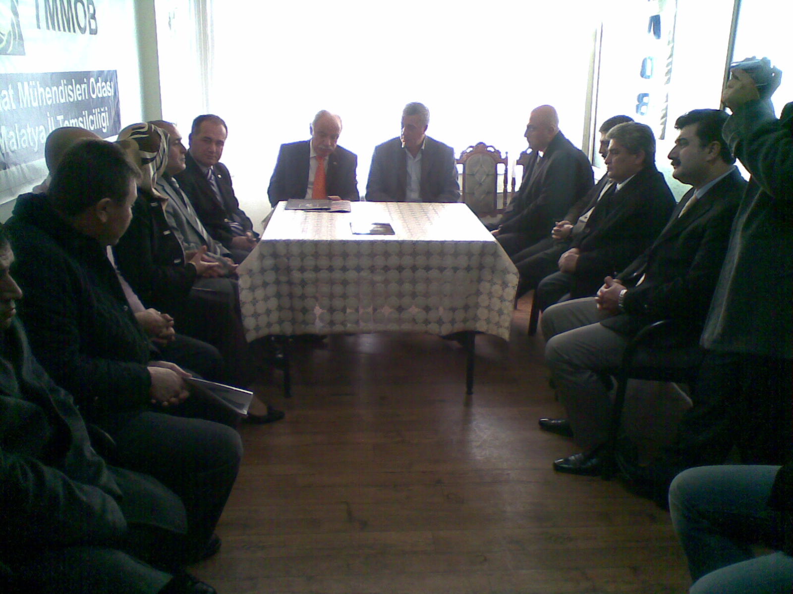 MHP MALATYA İL YÖNETİMİNDEN ODAMIZA ZİYARET