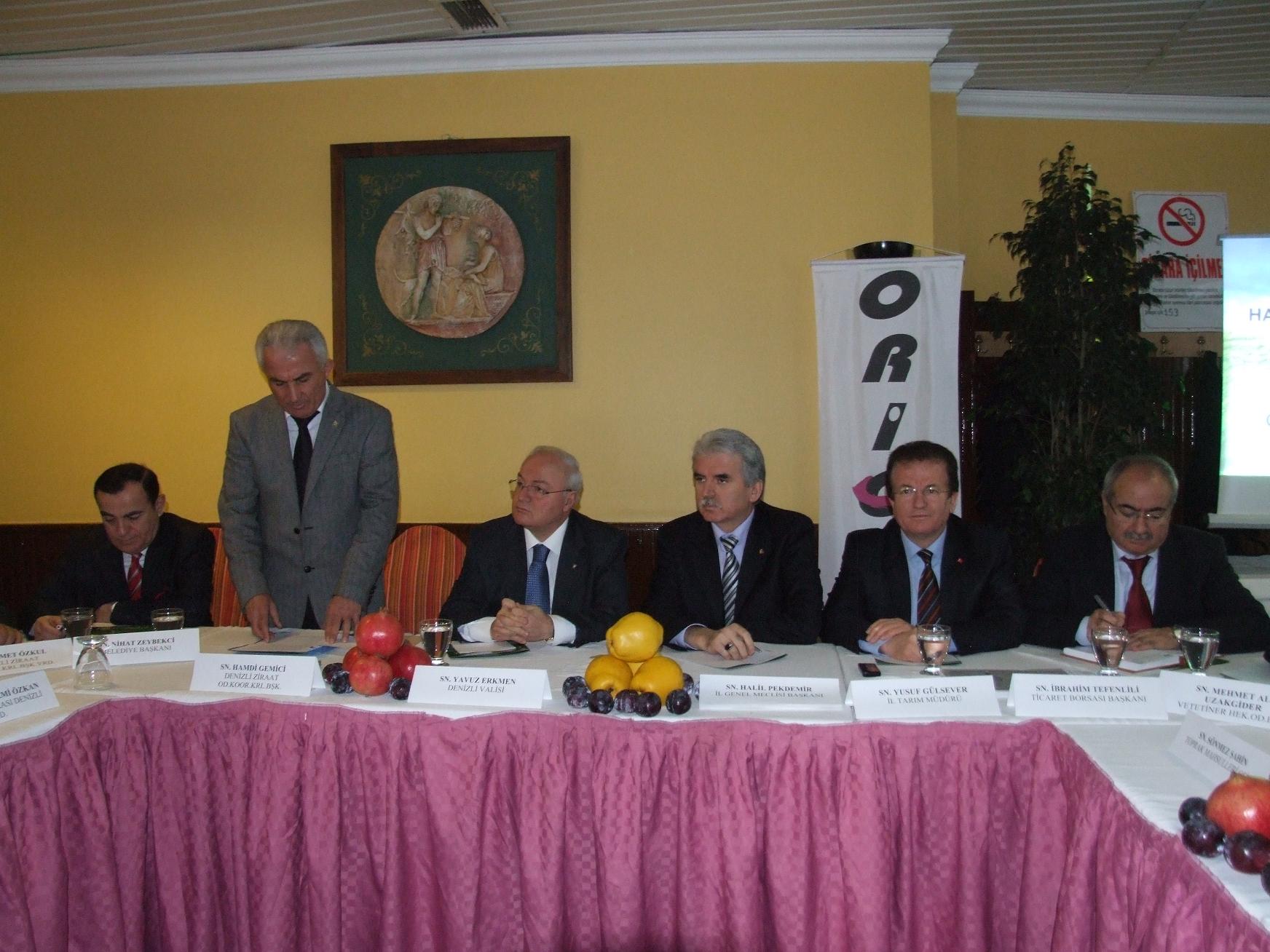ZİRAAT ODALARI GENİŞLETİLMİŞ İL TOPLANTISI