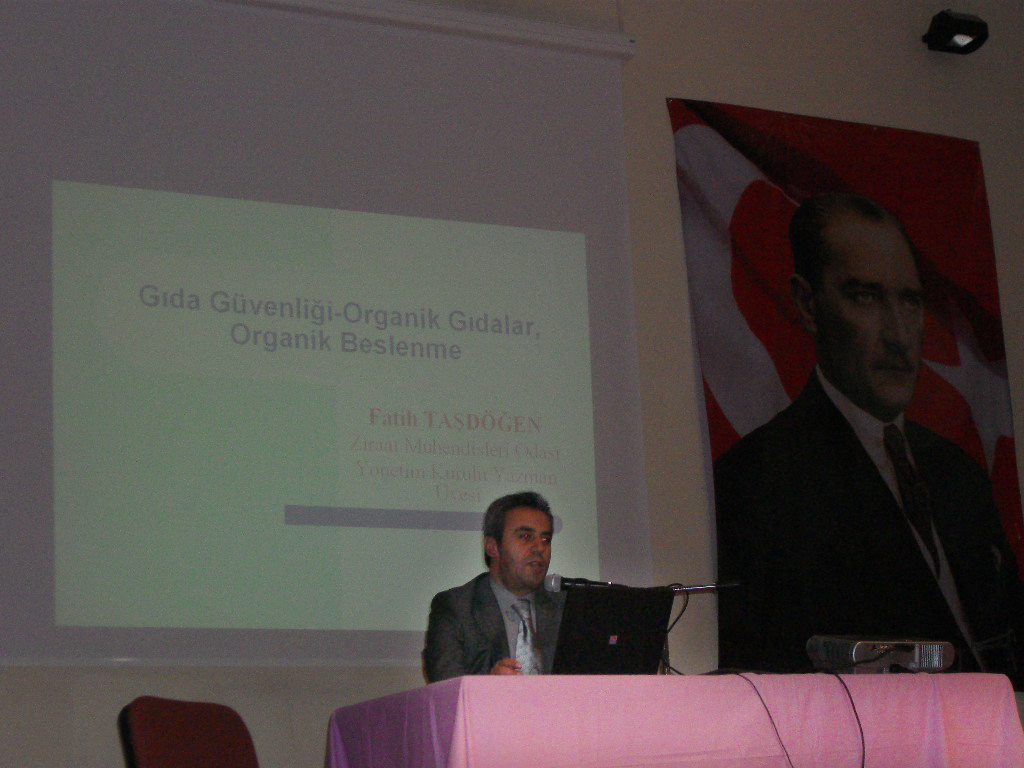 GIDA GÜVENLİĞİ, ORGANİK GIDALAR, ORGANİK BESLENME SEMİNERLERİ
