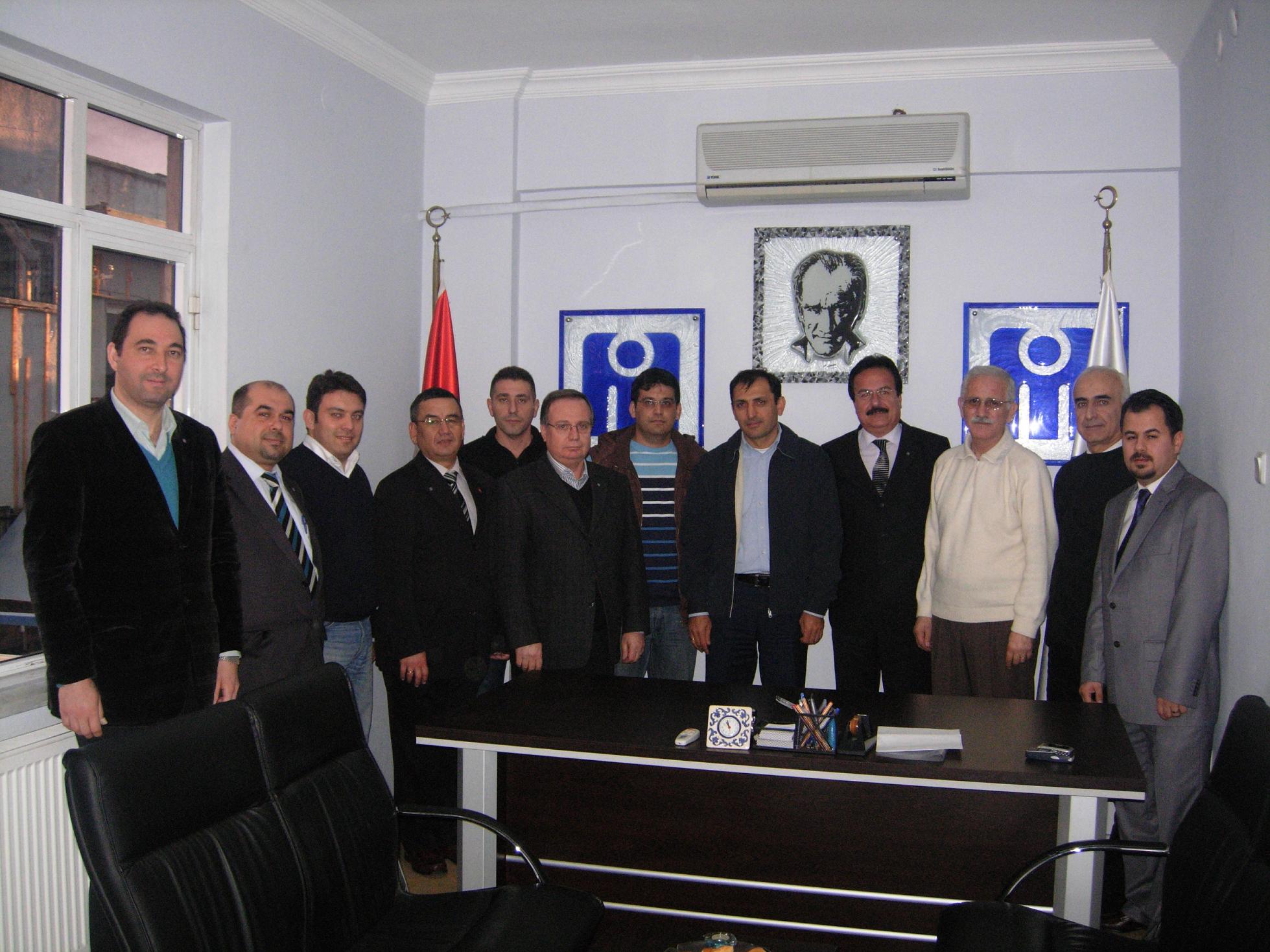 İNŞAAT MÜHENDİSLERİ ODASI'NA ZİYARET