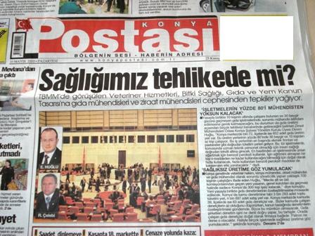 “SAĞLIĞIMIZ TEHLİKEDE Mİ?”-KONYA POSTASI

