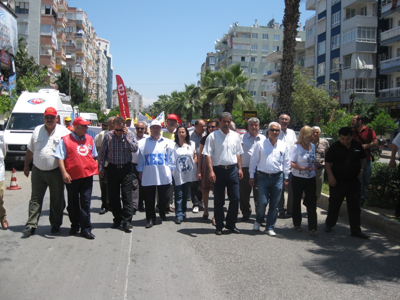26 MAYIS EMEKÇİ EYLEMİNE DESTEK VERDİK