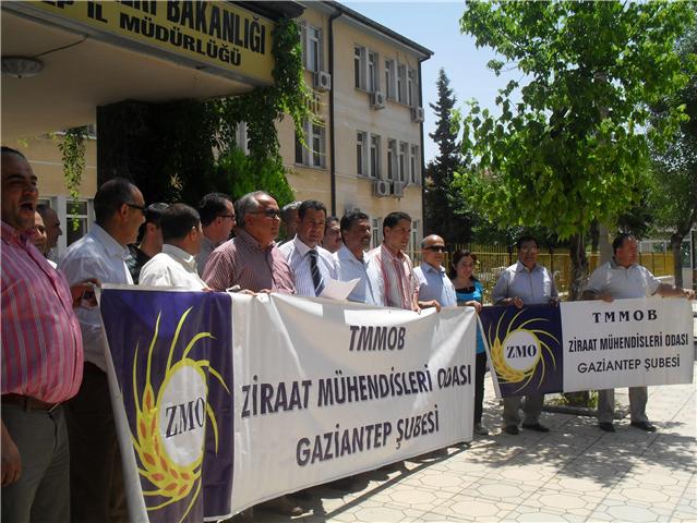 GAZİANTEP'TE BASIN AÇIKLAMASI