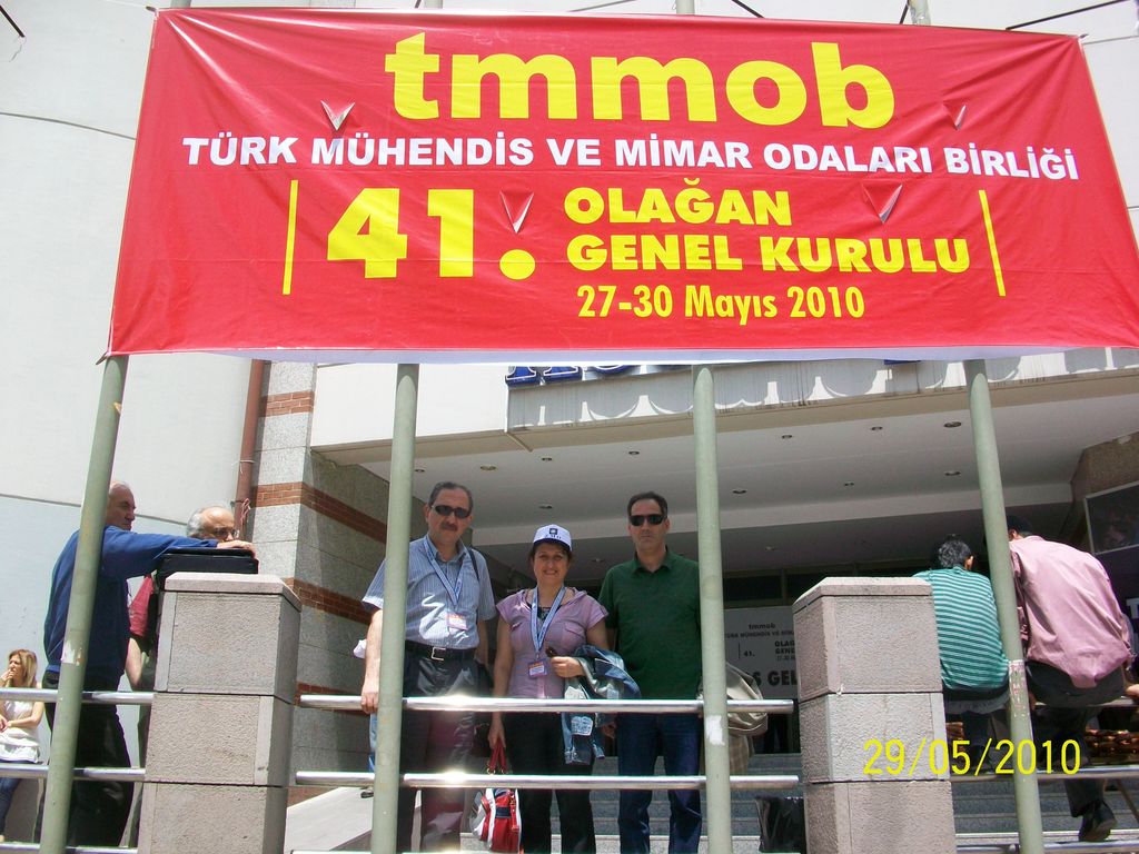 TMMOB 41. OLAĞAN GENEL KURULU'NA KATILDIK