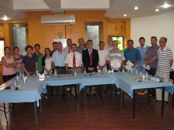 KIRKLARELİ'NDE SERTİFİKA TÖRENİ