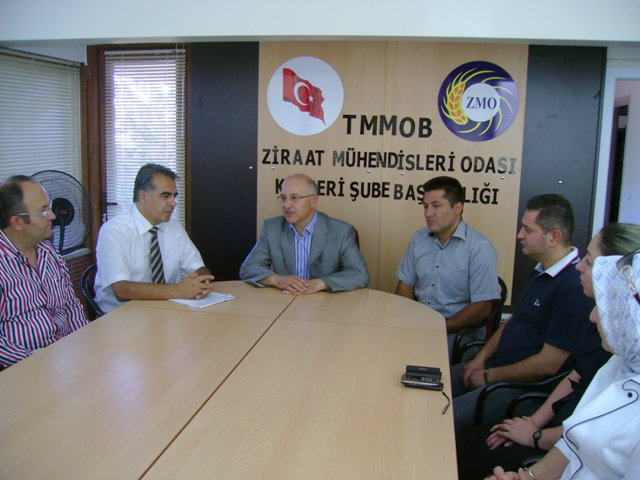 AKP HEYETİNDEN KAYSERİ ŞUBEMİZE ZİYARET