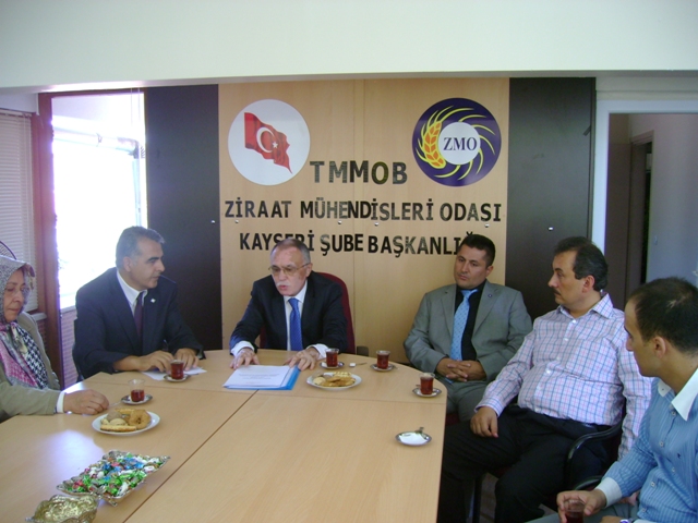 AKP KAYSERİ MİLLETVEKİLİ VE TBMM BAŞKANVEKİLİ SADIK YAKUT  KAYSERİ ŞUBEMİZİ ZİYARET ETTİ