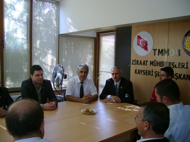 TÜMSİAD KAYSERİ ŞUBESİNDEN ODAMIZA ZİYARET 
