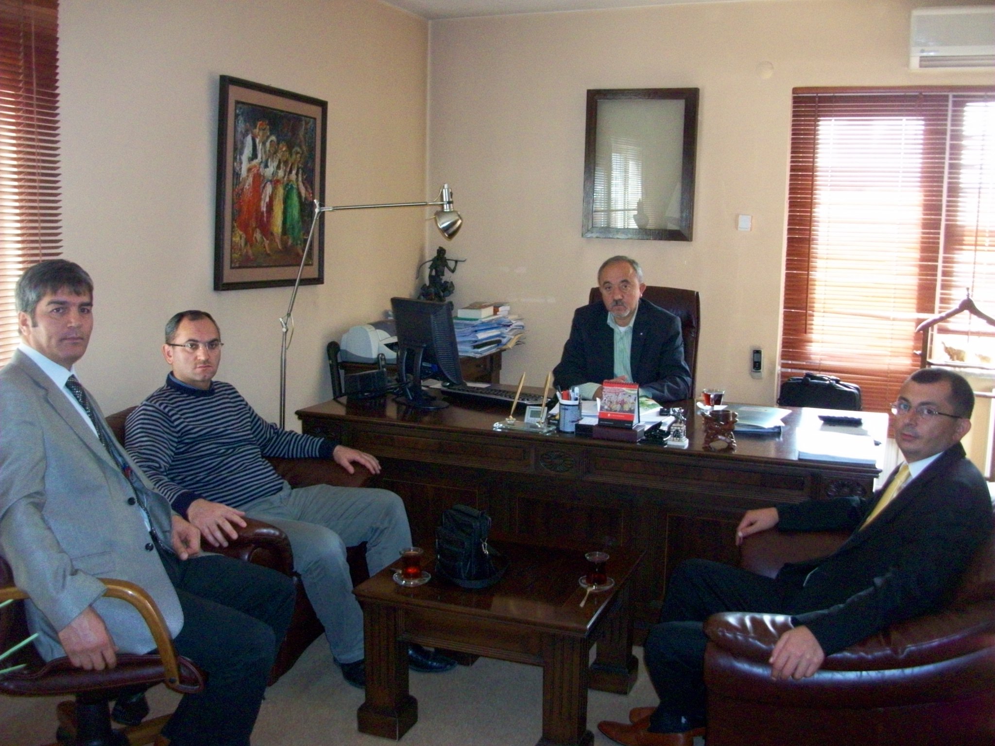 YOZGAT İL TEMSİLCİSİNDEN ODA BAŞKANIMIZA ZİYARET