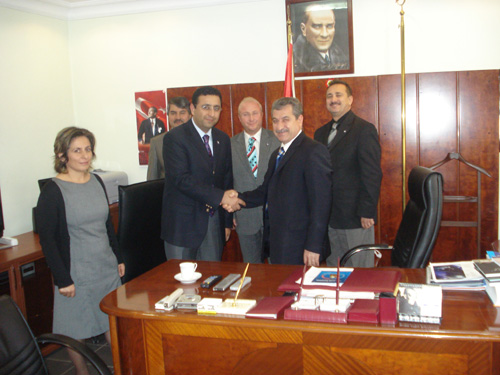 SİİRT ÜNİVERSİTESİ REKTÖRÜ ZİYARET EDİLDİ