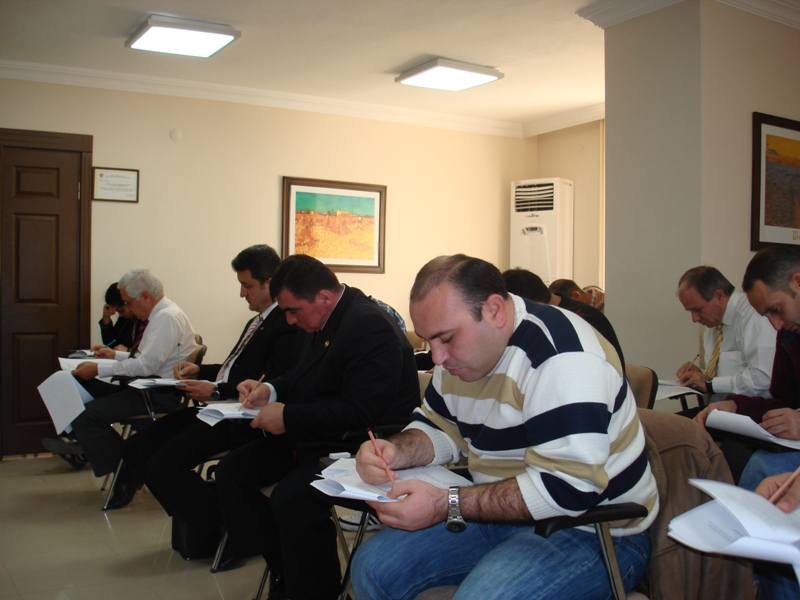 2008/6 TARIMSAL DANIŞMANLIK EĞİTİMİMİZ TAMAMLANDI