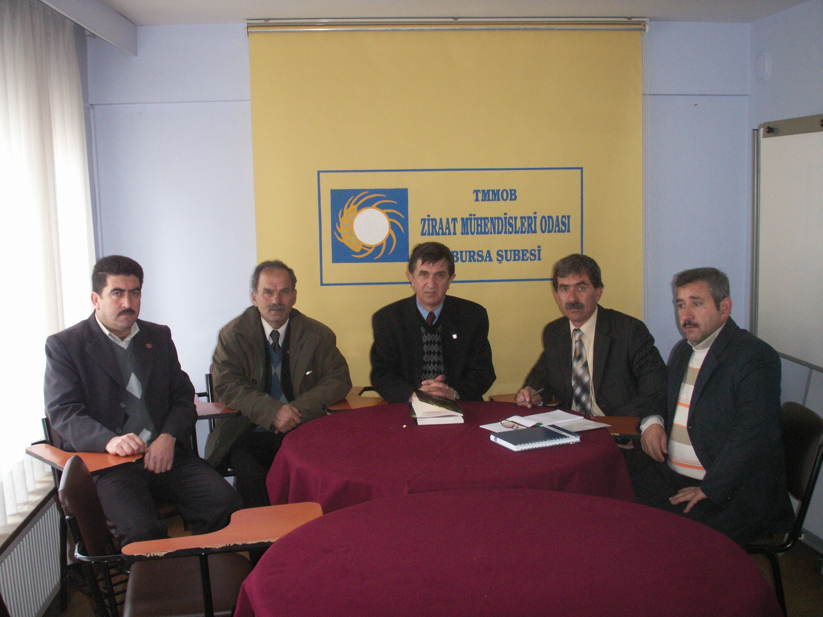 MEYVE SEBZE ÜRETİCİLERİ ŞUBEMİZİ ZİYARET ETTİ.