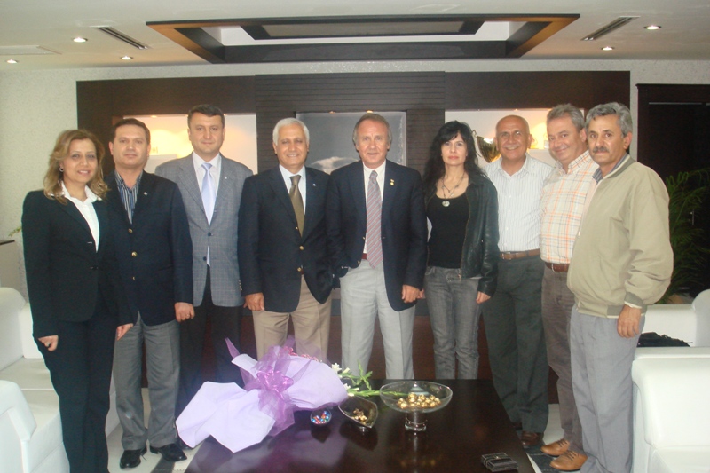 MURATPAŞA BELEDİYE BAŞKANINI ZİYARET ETTİK.
