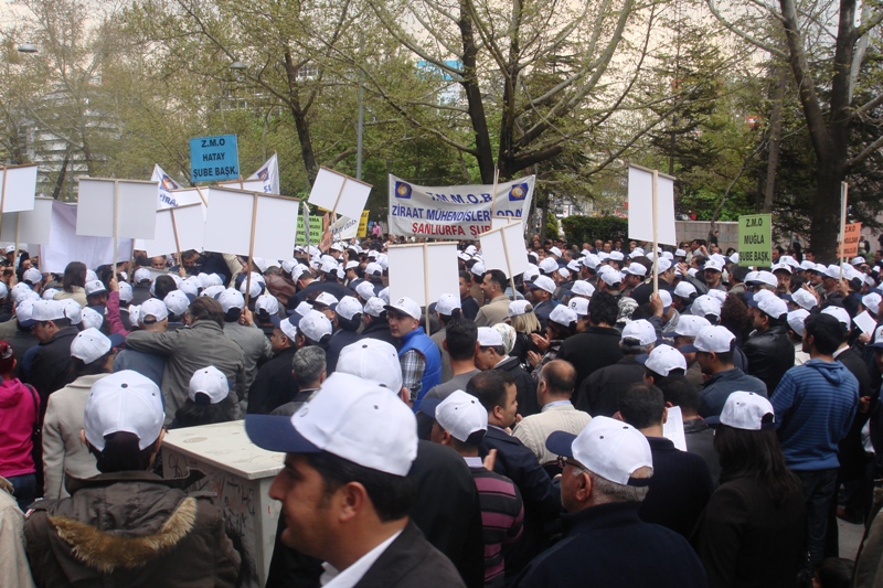 MESLEKİ HAKLARIMIZA SAHİP ÇIKMAK İÇİN ANKARADAYDIK.