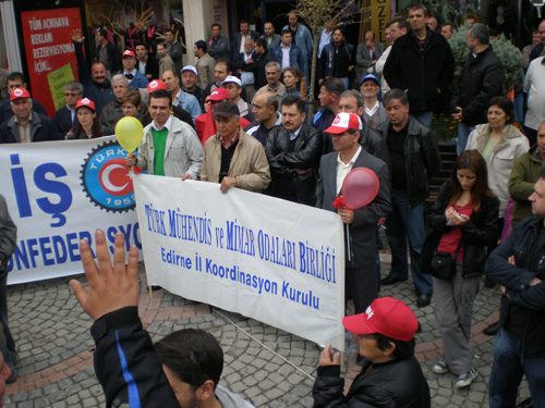 EDİRNE'DE 1 MAYIS COŞKUSU
