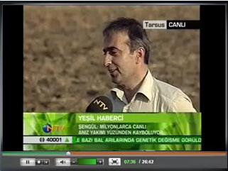 ZMO ADANA ŞUBE BAŞKANIMIZ PROF. DR. HAYDAR ŞENGÜL NTV YEŞİL HABERDE