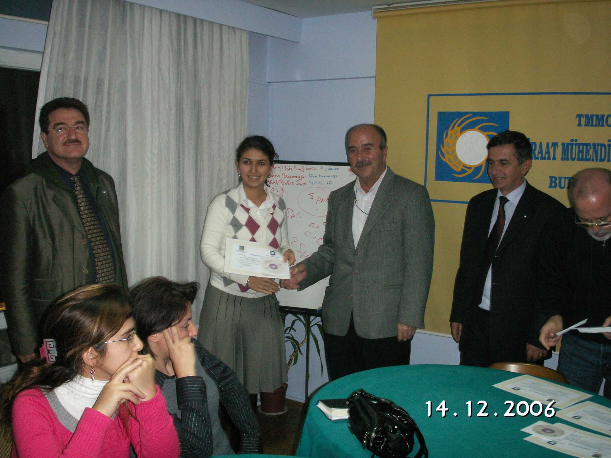 ISO 22000 EĞİTİMİ ŞUBEMİZDE DÜZENLENDİ.
