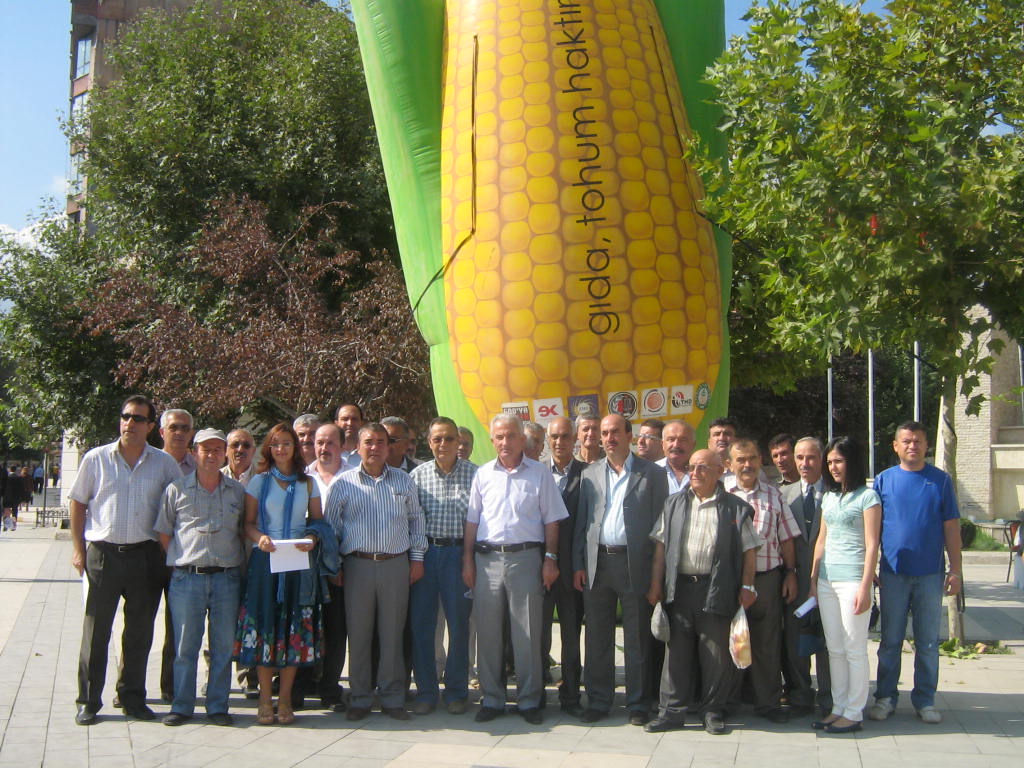 "GDO'YA HAYIR" MISIR BALONU DENİZLİ'DE