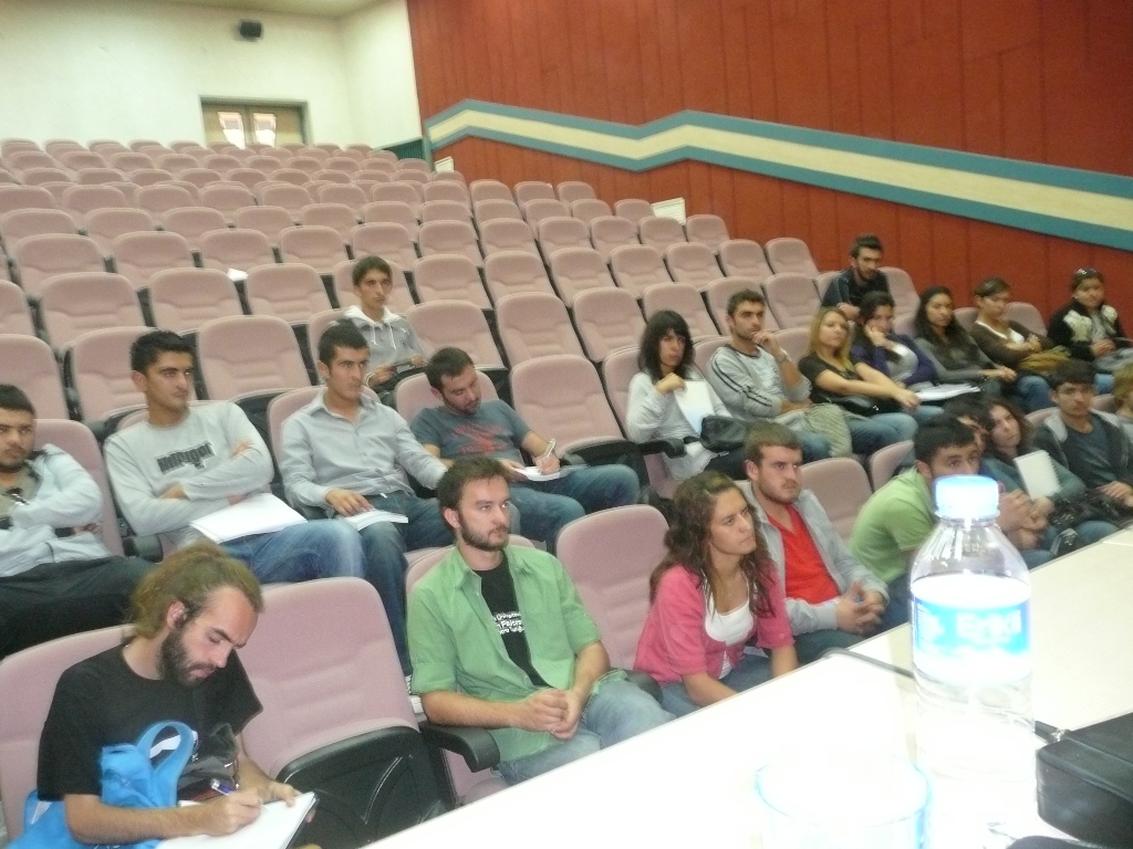 ŞUBE BAŞKANIMIZ EÜ ZİRAAT FAKÜLTESİ ÖĞRENCİLERİ İLE BİR ARAYA GELDİ