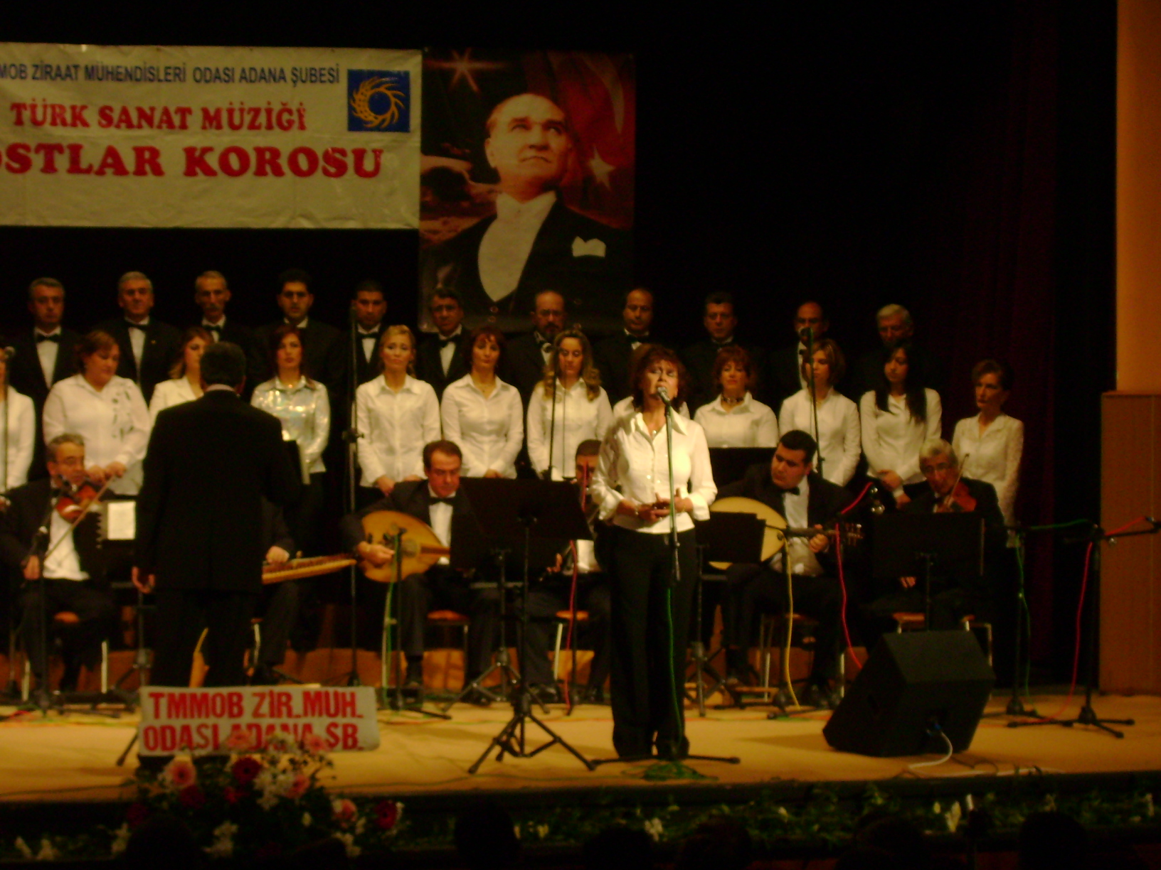 ZMO ADANA ŞB. TSM DOSTLAR KOROSU KONSER VERDİ