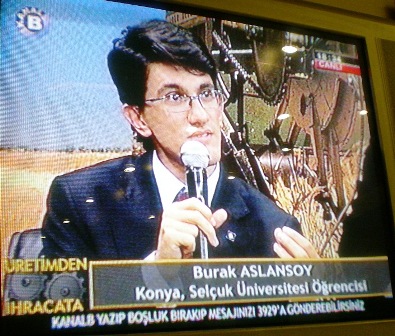 KANAL B’DE “ÜRETİMDEN İHRACATA” YAYINI
