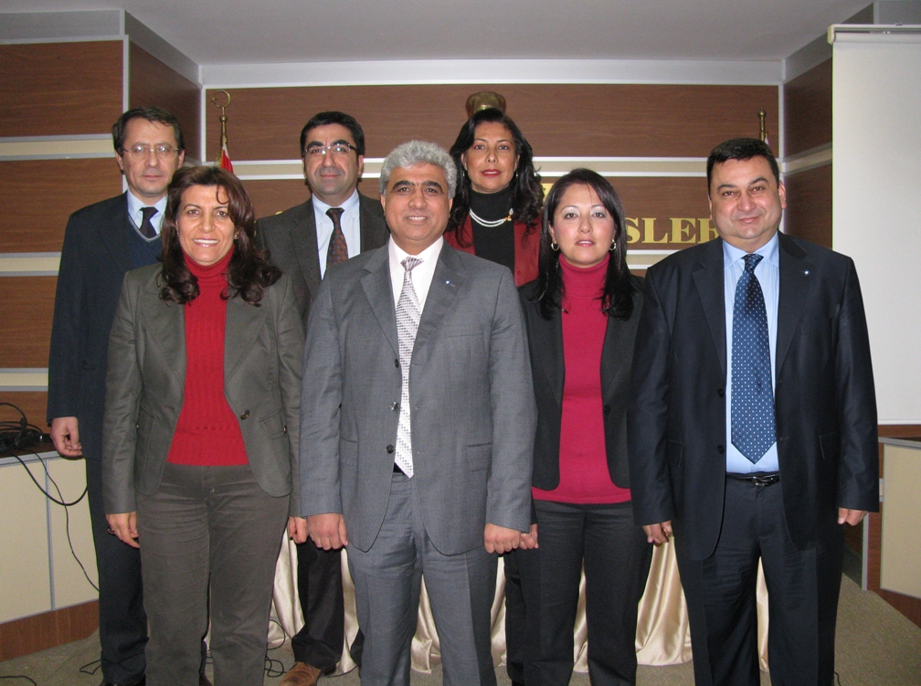 ADANA ŞUBE GÖREV DAĞILIMINI YAPTI