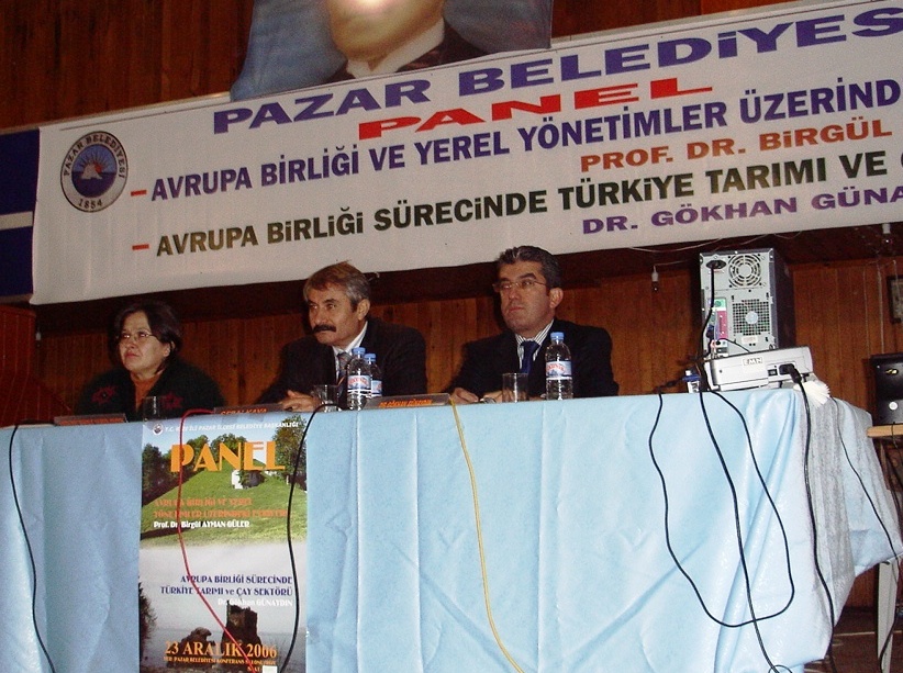 RİZE'DE "AVRUPA BİRLİĞİ" PANELİ