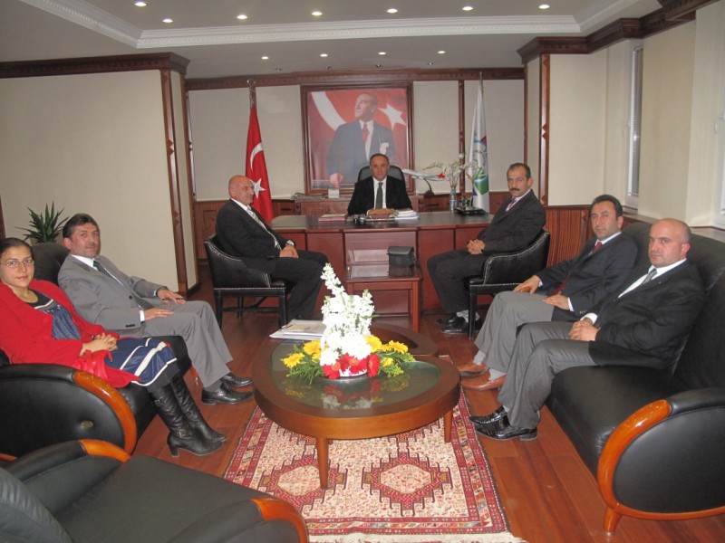 RİZE VALİSİ'Nİ ZİYARET ETTİK