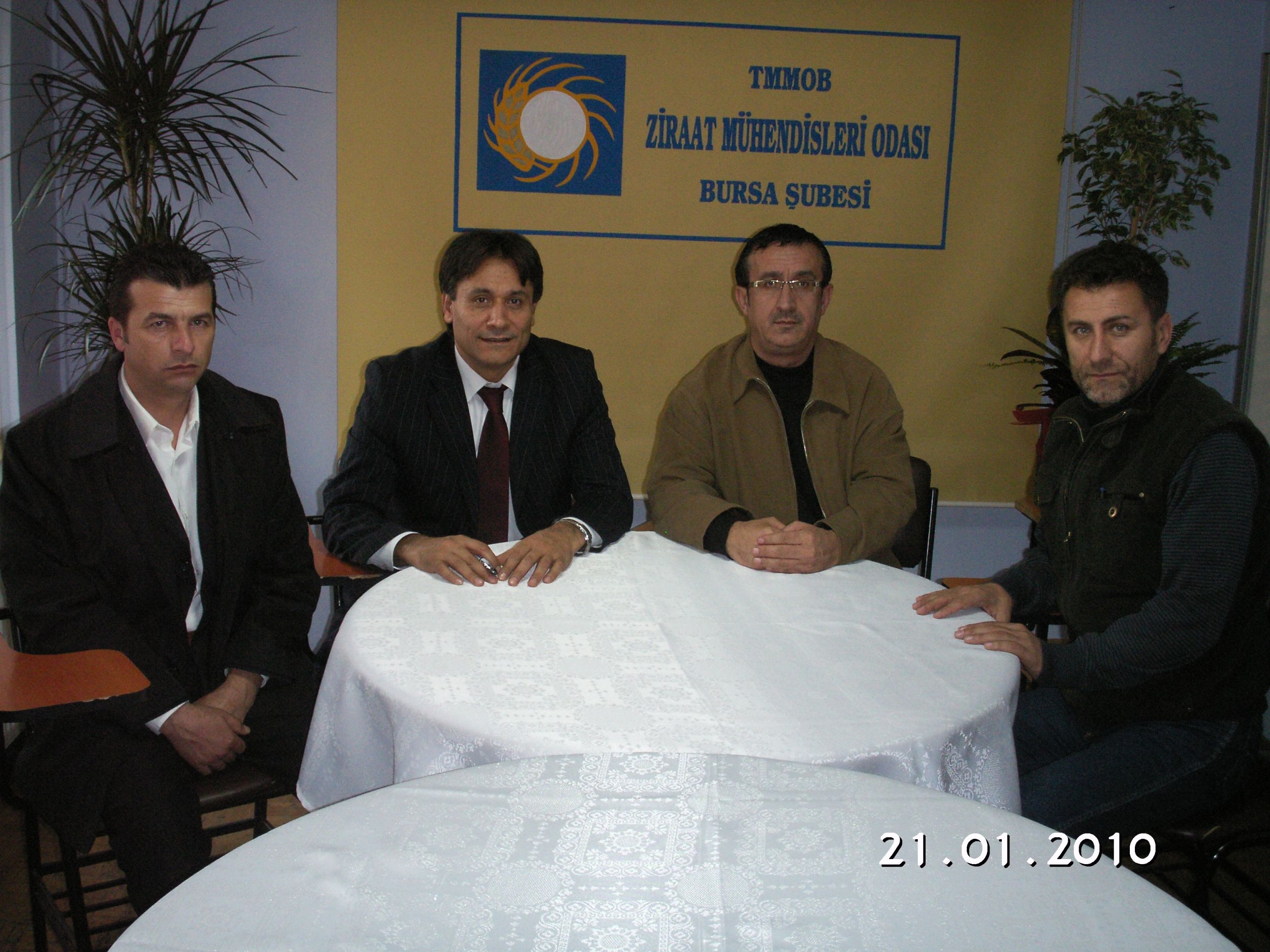 İNEGÖL ZİRAAT ODASI TEMSİLCİLERİ ŞUBEMİZİ ZİYARET ETTİ