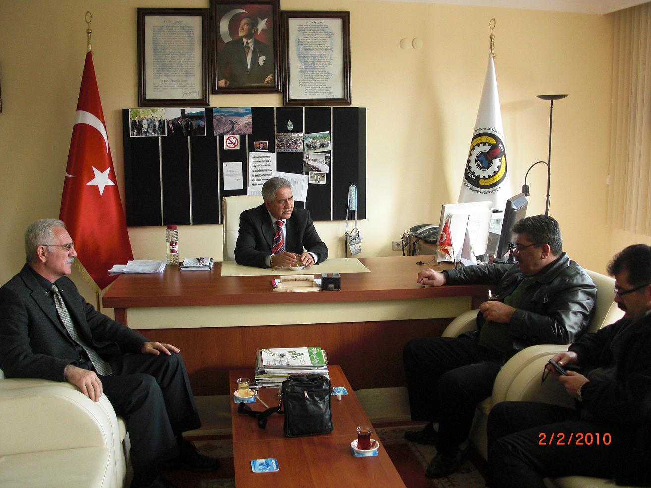TARIMSAL YAYIM VE HİZMETİÇİ EĞİTİM MERKEZİNİ ZİYARET