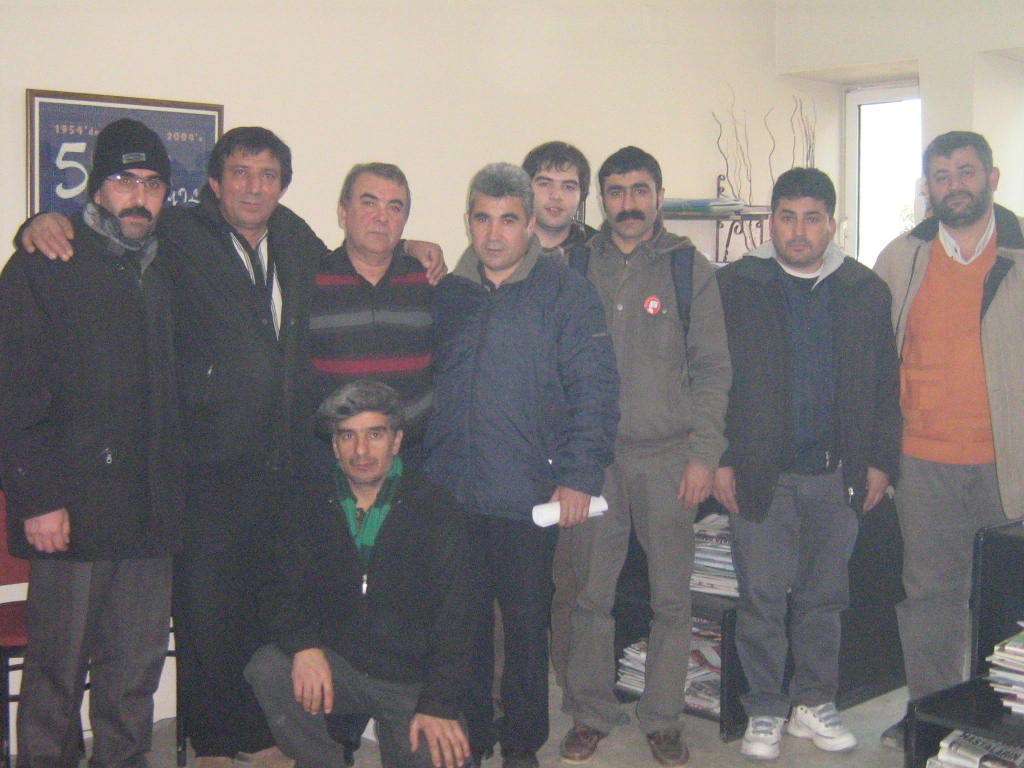 TEKEL İŞÇİLERİNDEN ŞUBEMİZE ZİYARET