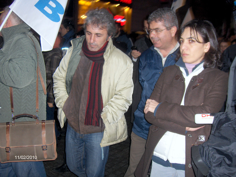 EMEK ÖRGÜTLERİ TEKEL İŞÇİLERİ İÇİN YÜRÜDÜ