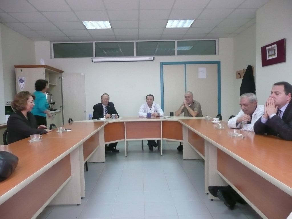 E.Ü. ZİRAAT FAKÜLTESİ TOPRAK BÖLÜMÜNÜ ZİYARET ETTİK