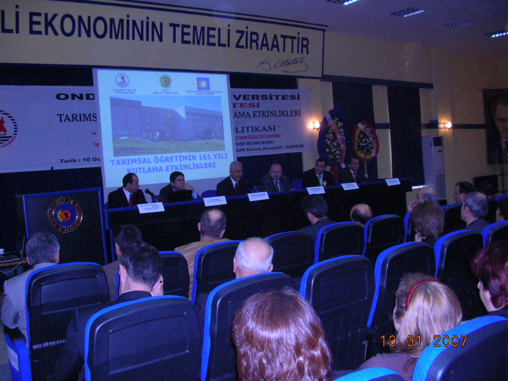 ZİRAİ ÖĞRETİMİN 161. YILDÖNÜMÜNÜ KUTLADIK