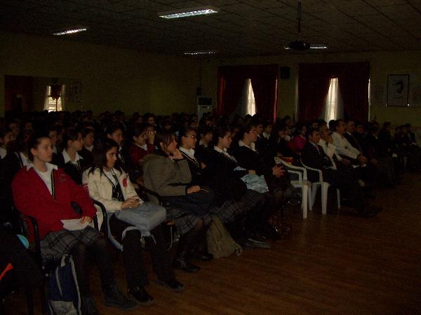 LİSE ÖĞRENCİLERİNE MESLEĞİMİZİ VE ODA'MIZI TANITTIK