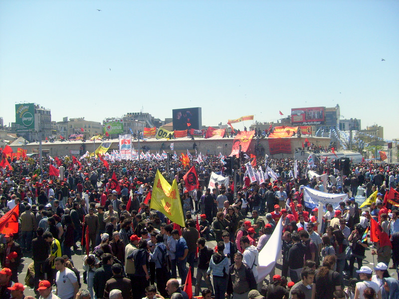 1 MAYIS'TA TAKSİMDEYDİK