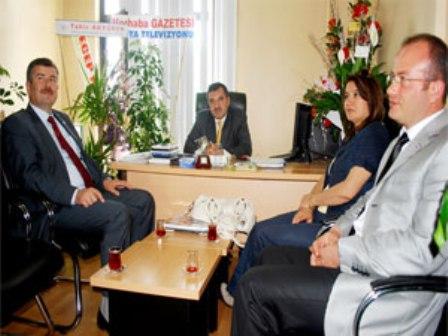 ANADOLU AJANSI KONYA BÖLGE MÜDÜRLÜĞÜNE ZİYARET
