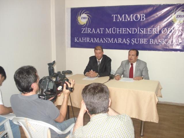 KAHRAMANMARAŞ'TA BASIN AÇIKLAMASI