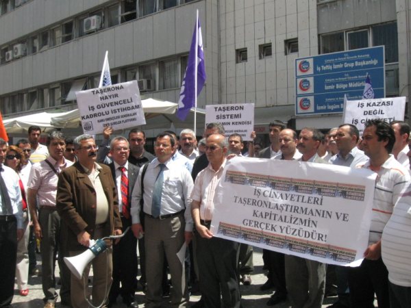 TAŞERON SİSTEMİ KATLİAMIN KENDİSİ
