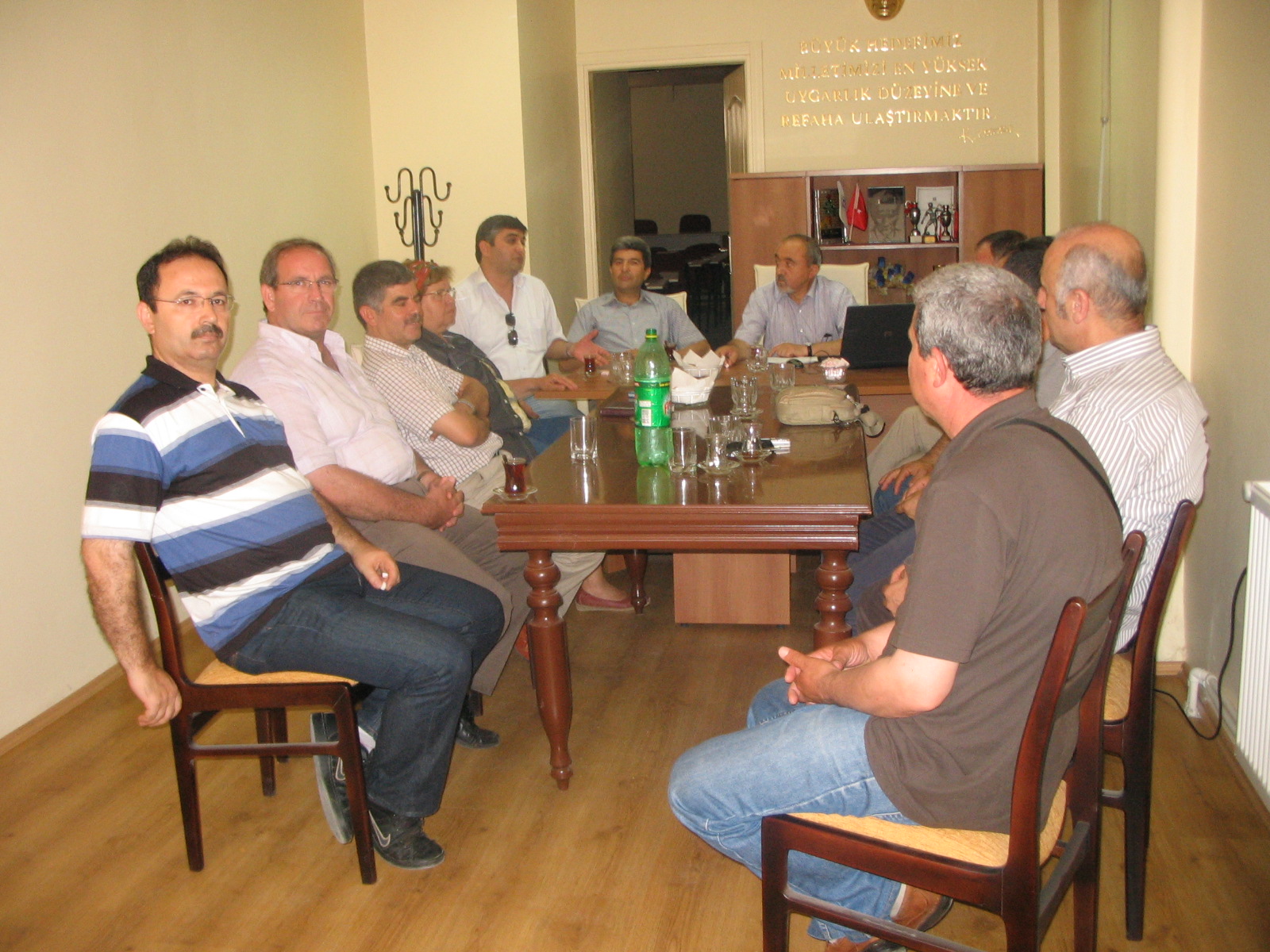 ODA II. BAŞKANIMIZ DR. TURHAN TUNCER ŞUBEMİZİ ZİYARET ETTİ