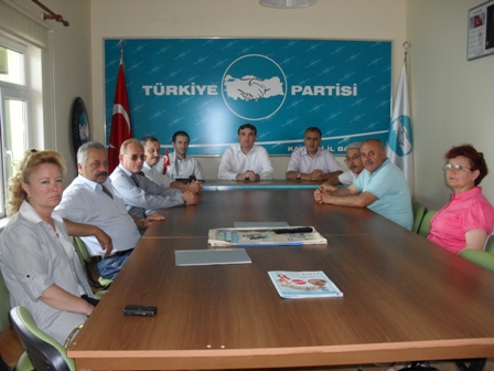TÜRKİYE PARTİSİNE ZİYARET