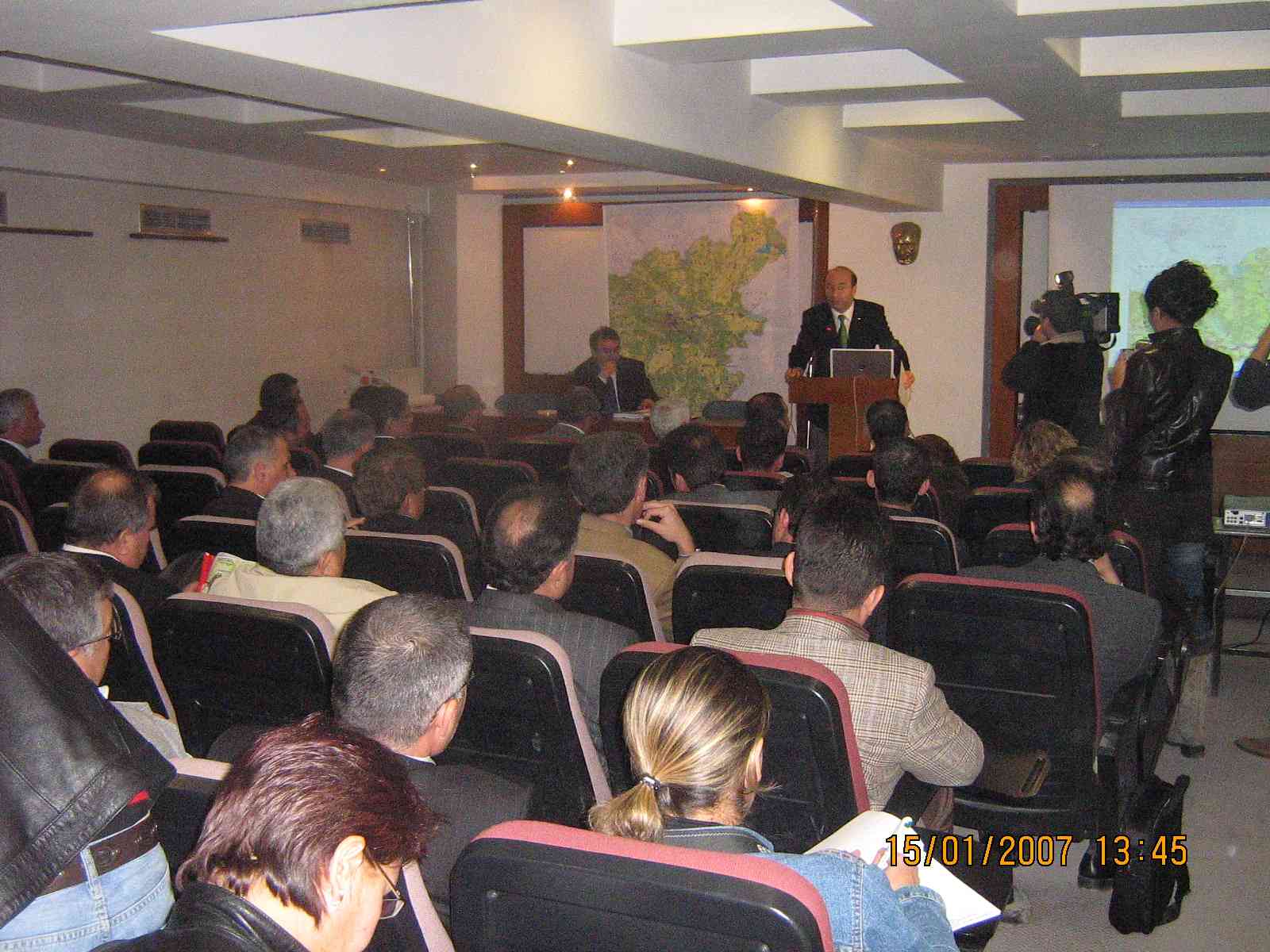 BELDE BELEDİYE BAŞKANLARI İLE TOPLANTI -  TV PROGRAMI