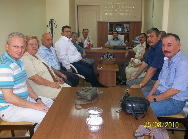 MHP HEYETİ ODAMIZI ZİYARET ETTİ