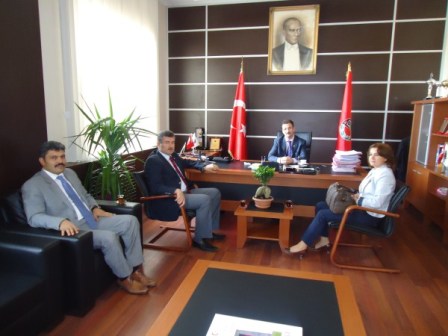 KONYA BAROSUNA KUTLAMA ZİYARETİ 