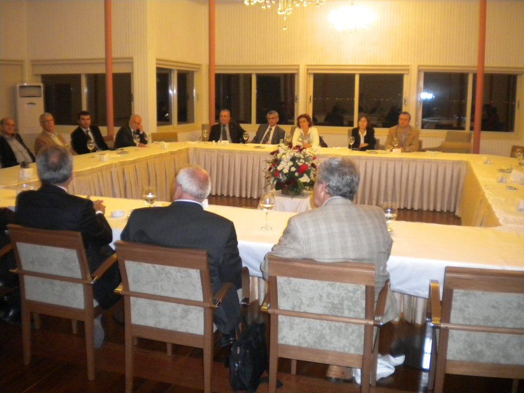 İBŞB BAŞKANI AZİZ KOCAOĞLU İLE TOPLANTI 