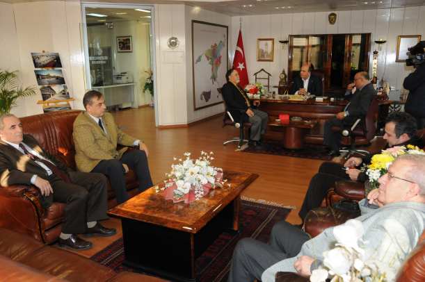 BELEDİYE BAŞKANINI ZİYARET ETTİK