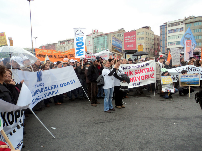 3. KÖPRÜYE HAYIR MİTİNGİNE KATILDIK