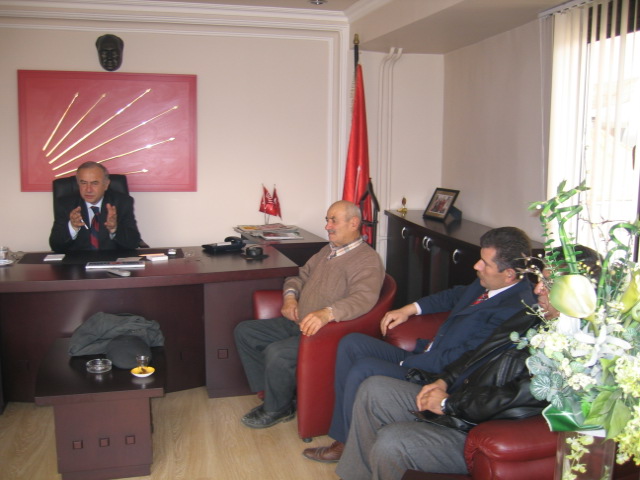 CHP KONYA İL BAŞKANLIĞI’NA TAZİYE ZİYARETİ